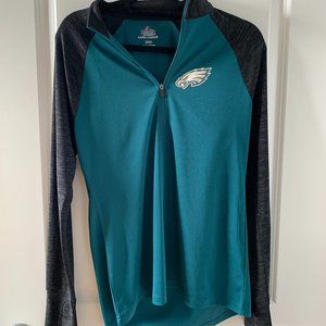 USED-Women's Eagles Pullover Hoodie-Medium